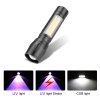 Ультрафиолетовый фонарь 395нм + COB Led GreenBox