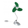 USB вентилятор зелёные лопасти F2010